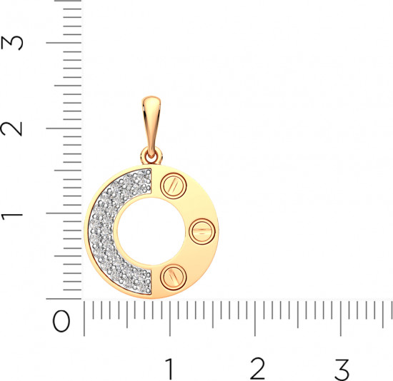 Подвеска из золота