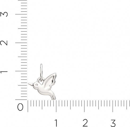 Подвеска из серебра