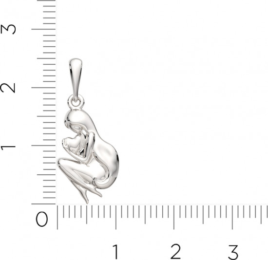 Подвеска из серебра