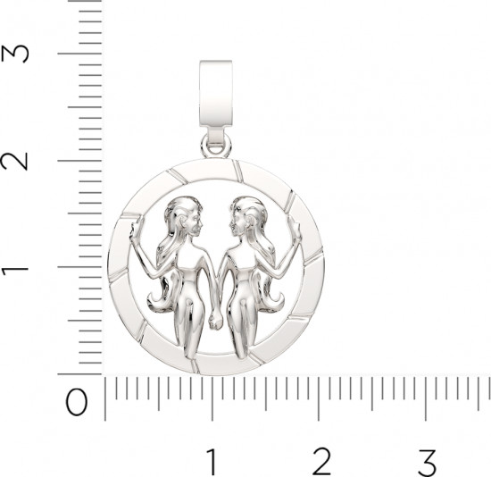 Подвеска из серебра