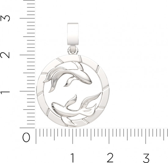 Подвеска из серебра