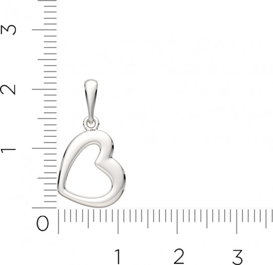 Подвеска из серебра