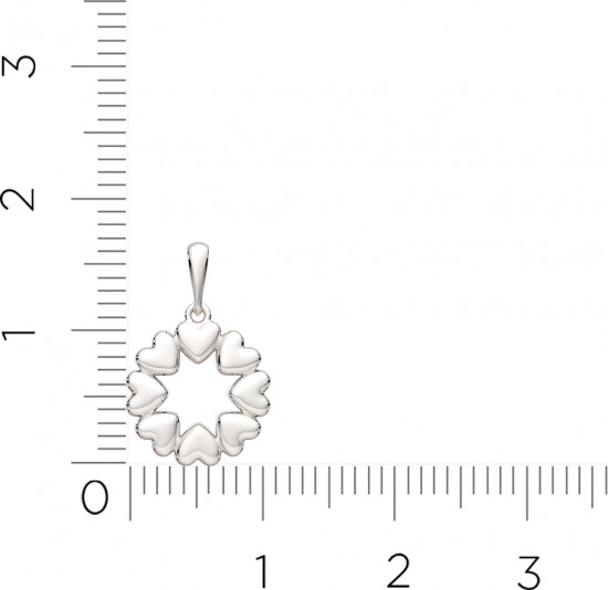 Подвеска из серебра