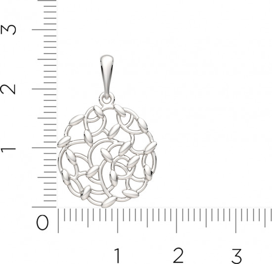 Подвеска из серебра