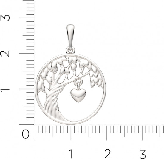 Подвеска из серебра