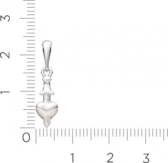 Подвеска из серебра