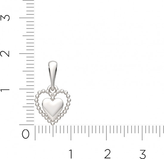 Подвеска из серебра