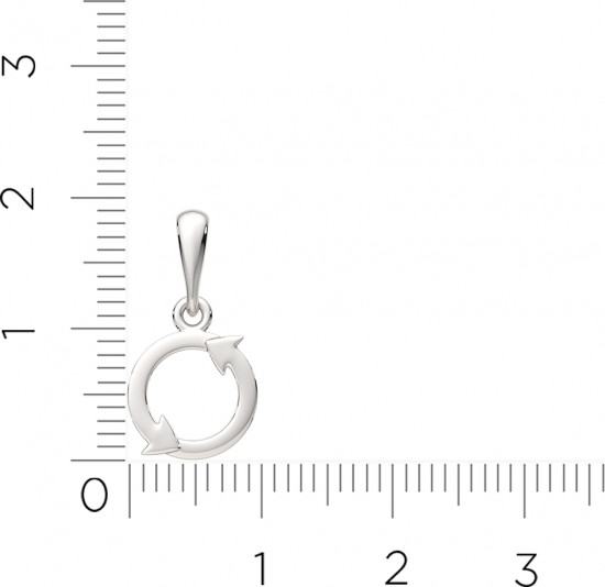 Подвеска из серебра