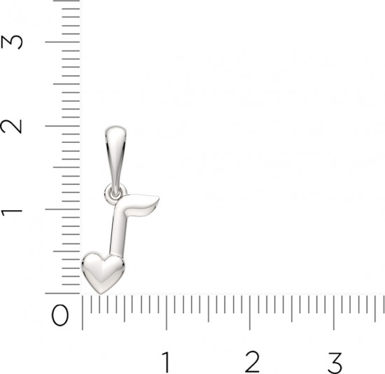 Подвеска из серебра