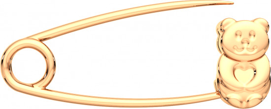 Брошь-булавка из золота