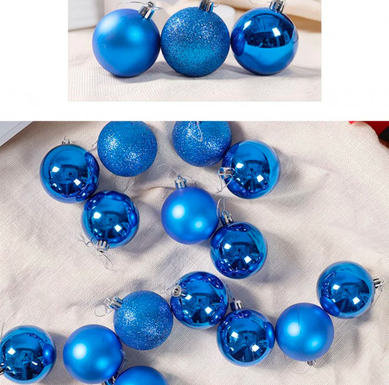 Набор новогодних елочных шаров