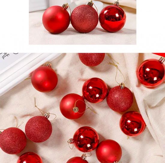 Набор новогодних елочных шаров