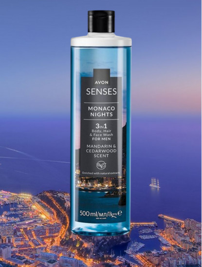 Гель-шампунь для душа «Ночи Монако»