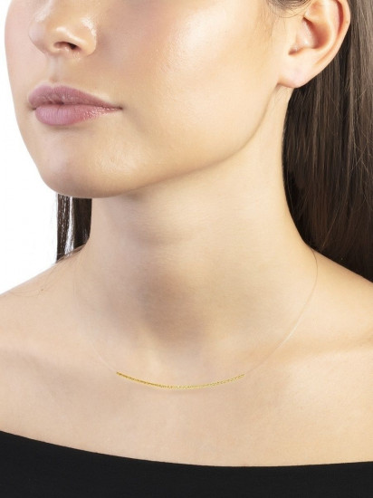 Колье на леске из серебра