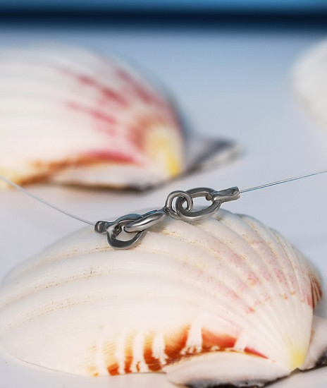 Колье на леске из серебра