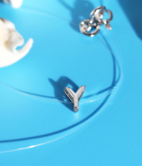 Колье из серебра