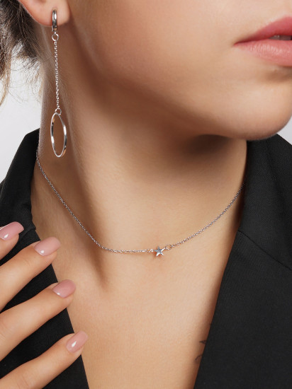 Колье из серебра