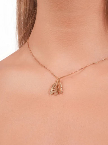 Колье из серебра