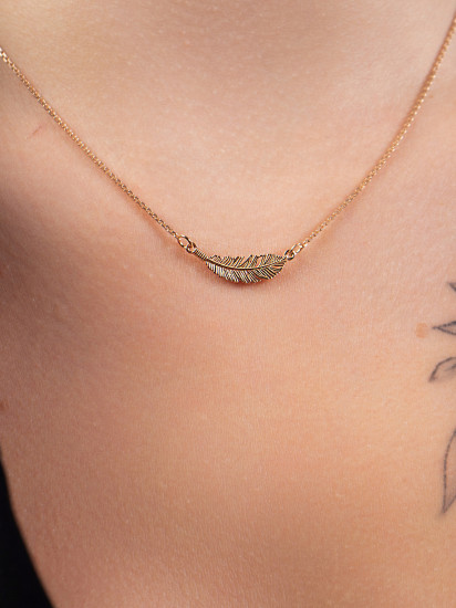 Колье из серебра