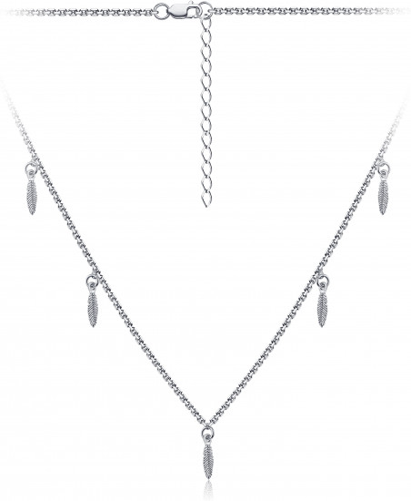 Колье из серебра