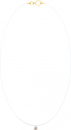 Колье на леске из золота