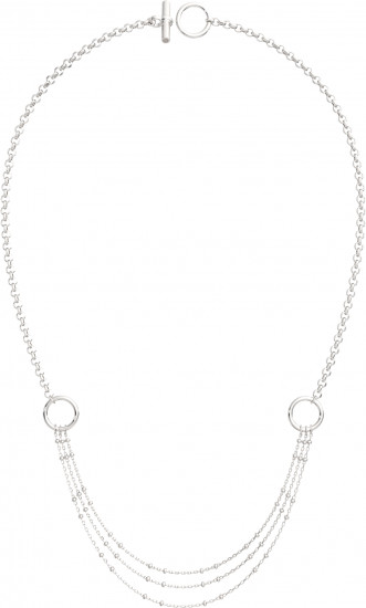 Колье из серебра