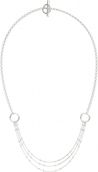 Колье из серебра