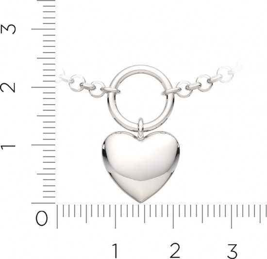 Колье из серебра