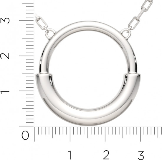 Колье из серебра