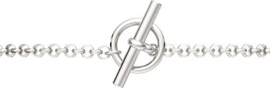 Колье из серебра