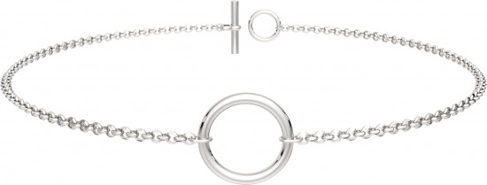 Колье из серебра