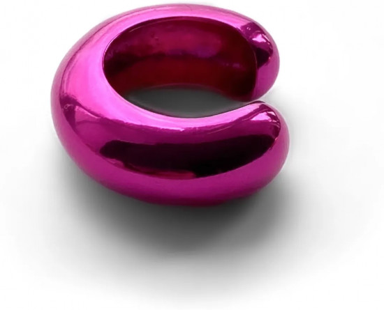 Серьга-кафф из серебра