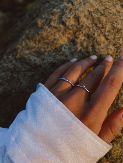 Кольцо из серебра