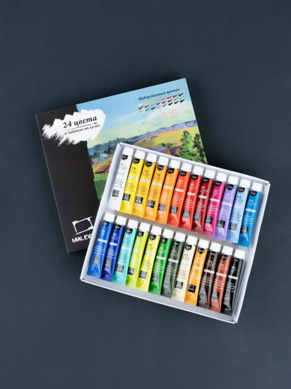 Набор матовых акриловых красок