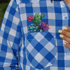 Набор для вышивания «Кактус и суккуленты» - Фото 3