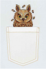 Набор для вышивания «Любопытная совушка» - Фото 1
