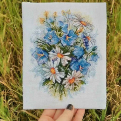 Набор для вышивания «Луговые цветы» - Фото 1