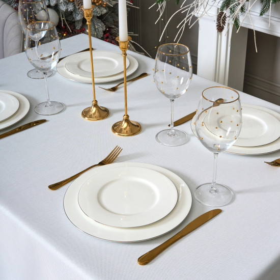 Скатерть прямоугольная «Феерия. Серебро»