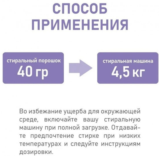 Стиральный порошок для цветного и белого белья