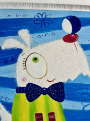 Картина в детскую «Крошка Луи» - Фото 1