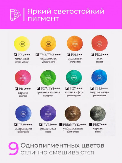 Набор акварели «WaterFall»