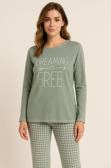 Комплект домашний женский «Dreaming is Free»