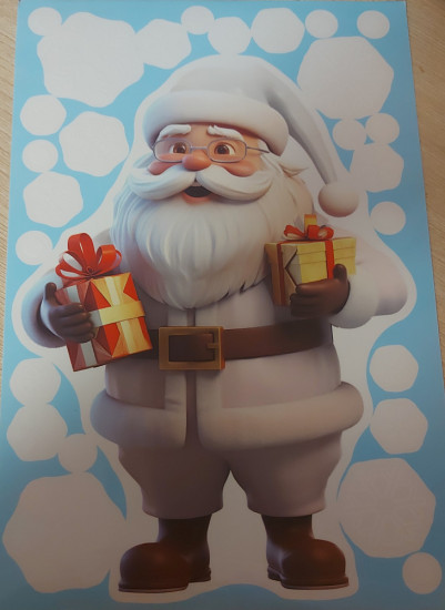 Наклейки на окна новогодние «Зимняя сказка»