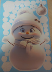 Наклейки на окна новогодние «Зимняя сказка» - Фото 4