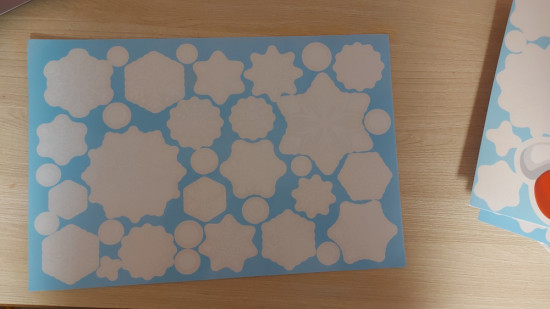 Наклейки на окна новогодние «Зимняя сказка»