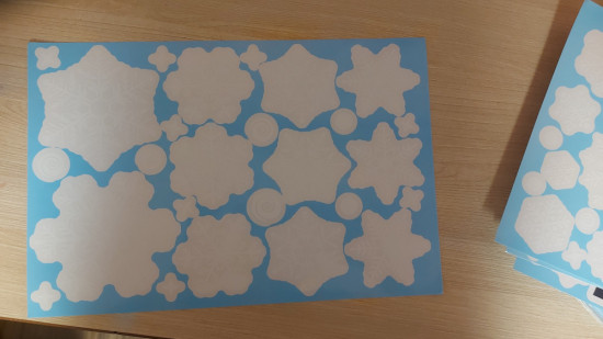 Наклейки на окна новогодние «Зимняя сказка»