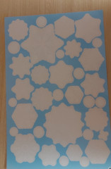 Новогодние наклейки на окна «Зимняя сказка» - Фото 1