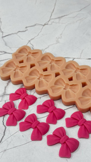 Молд силиконовый «Бантики»
