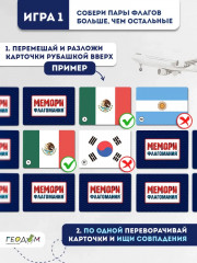 Игра карточная «Флагомания Мемори» - Фото 8