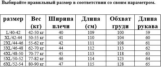 Пуховик женский